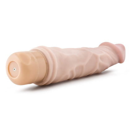 Dr. Skin Cock Vibe 6 - 8.5 Inch Flesh Vibrating Dildo