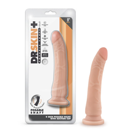 Dr. Skin Flesh 9'' Poseable Dildo with Case Front View