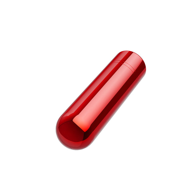 Kool Vibes Rechargeable Mini Bullet Vibrator - Cherry Red