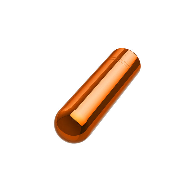 Kool Vibes Rechargeable Mini Bullet Vibrator - Tangerine Orange