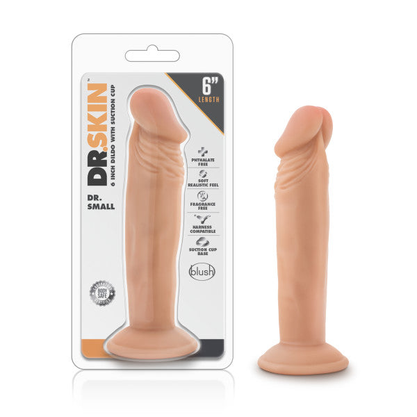Dr. Skin Dr. Small - Flesh 6 Inch Dildo
