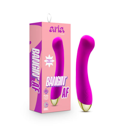 Aria Bangin' AF Purple G Spot Vibrator