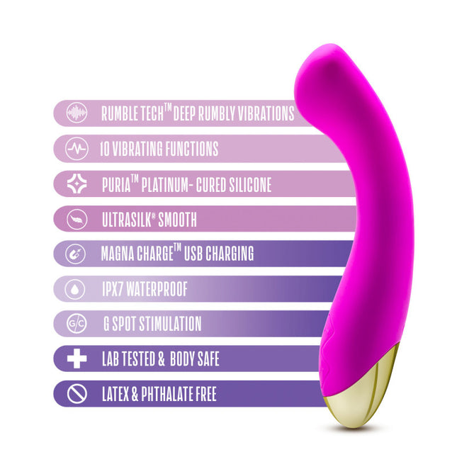 Aria Bangin' AF Purple G Spot Vibrator