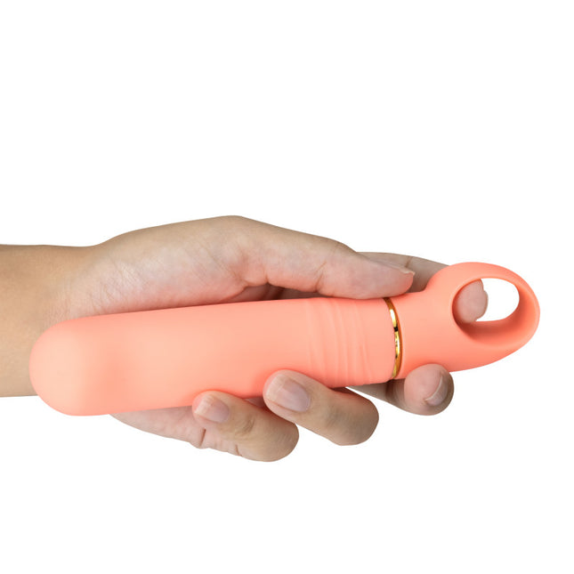 Aria Smokin' AF Coral Loop Handle Vibrator