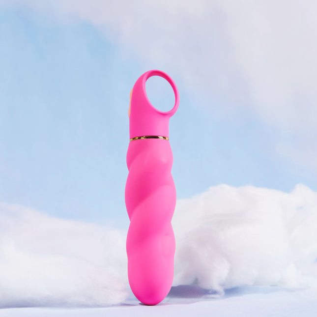 Aria Amazing AF Fuschia Pink Loop Handle Vibrator