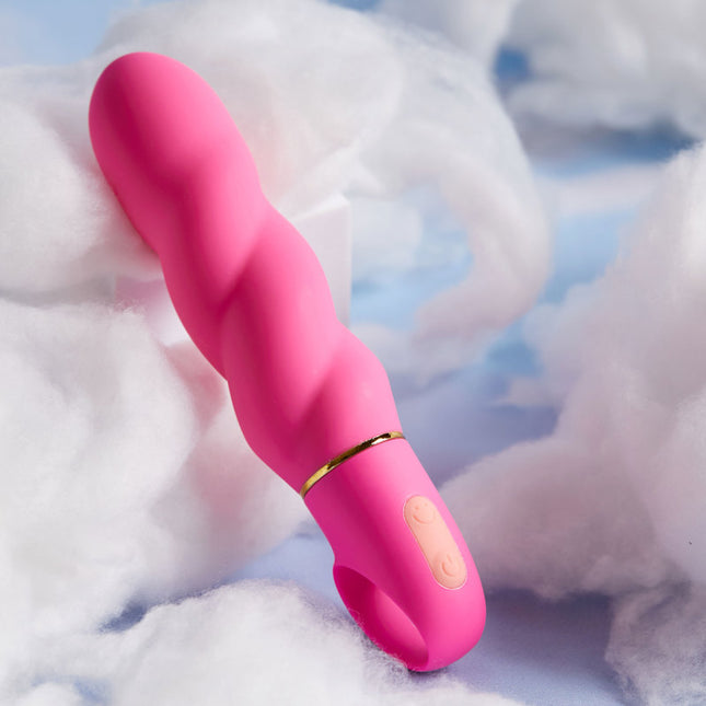 Aria Amazing AF Fuschia Pink Loop Handle Vibrator