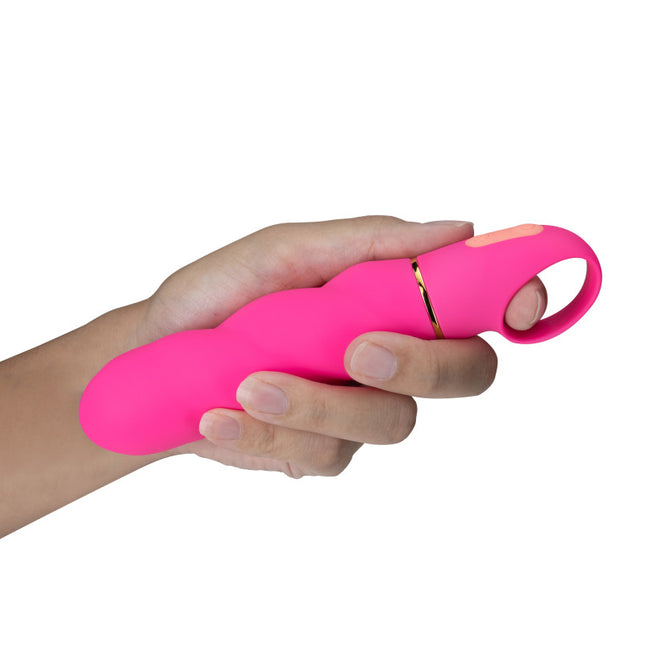 Aria Amazing AF Fuschia Pink Loop Handle Vibrator