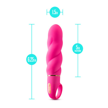 Aria Amazing AF Fuschia Pink Loop Handle Vibrator