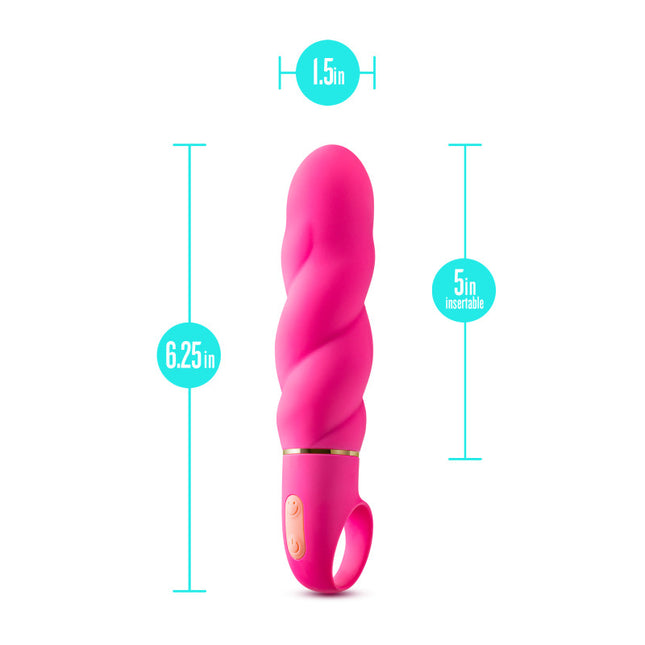 Aria Amazing AF Fuschia Pink Loop Handle Vibrator