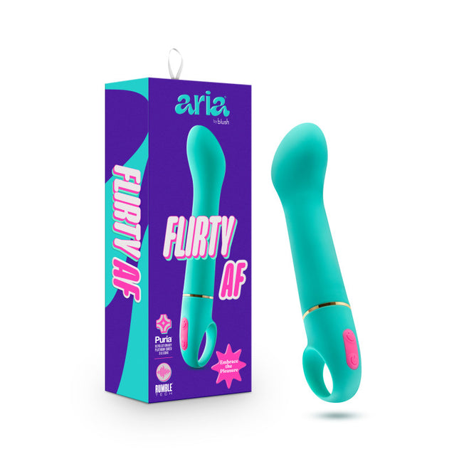 Aria Flirty AF Teal G Spot Vibrator