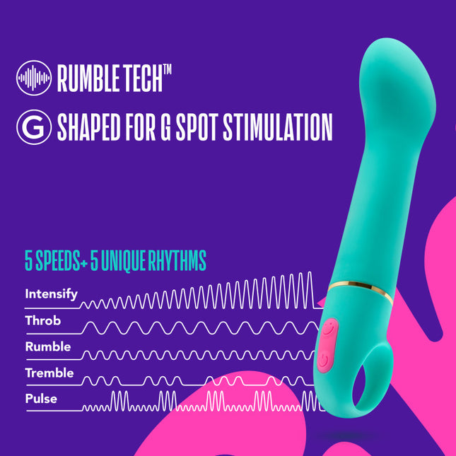 Aria Flirty AF Teal G Spot Vibrator