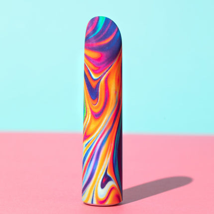 Limited Addiction Psyche Power Vibe - Rainbow Bullet Vibrator