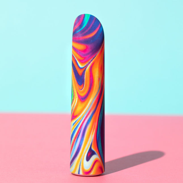 Limited Addiction Psyche Power Vibe - Rainbow Bullet Vibrator