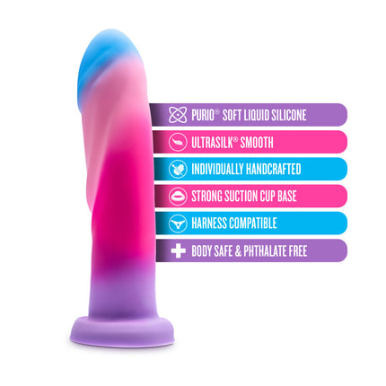 Avant Borealis Dreams 8 Inch Cotton Candy Dildo