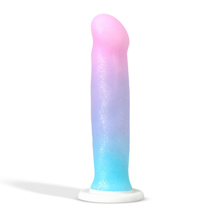 Avan D17 Lucky 8 Inch Rainbow Dildo