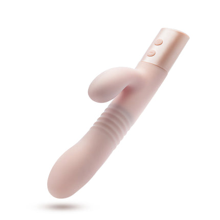 Blush Fraya -Pink 24.1 cm USB Rechargeable Thrusting Rabbit Vibrator