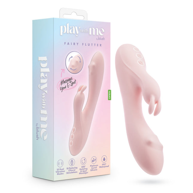 Play With Me Fairy Flutter Pink Rabbit Vibrator