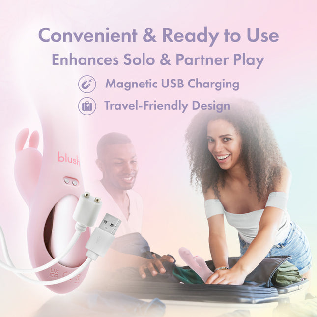 Play With Me Fairy Flutter Pink Rabbit Vibrator