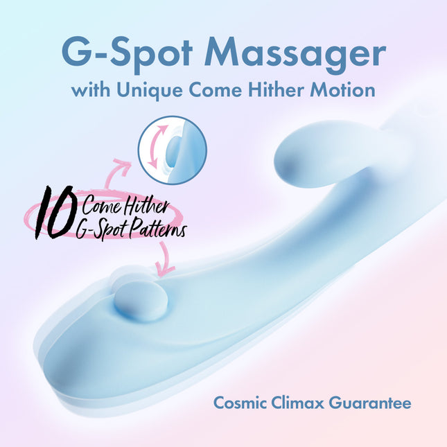 Play With Me Moondust Magic Blue Rabbit Vibrator