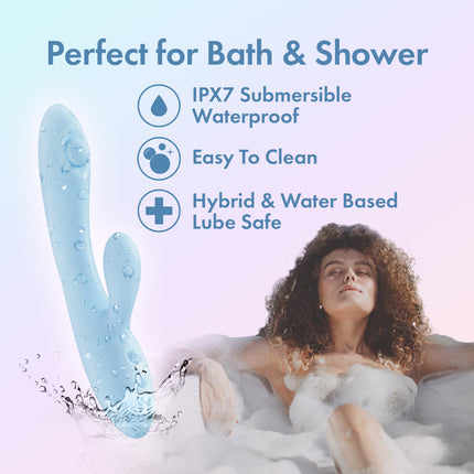 Play With Me Moondust Magic Blue Rabbit Vibrator