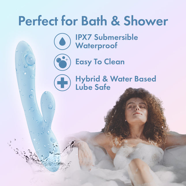 Play With Me Moondust Magic Blue Rabbit Vibrator