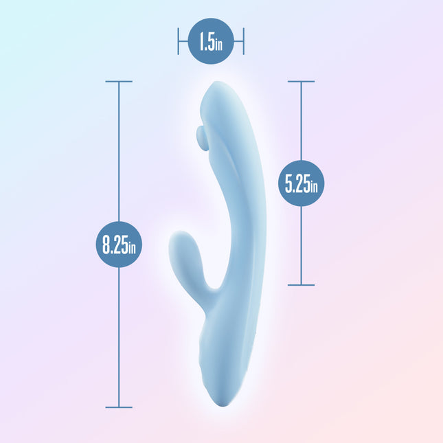 Play With Me Moondust Magic Blue Rabbit Vibrator