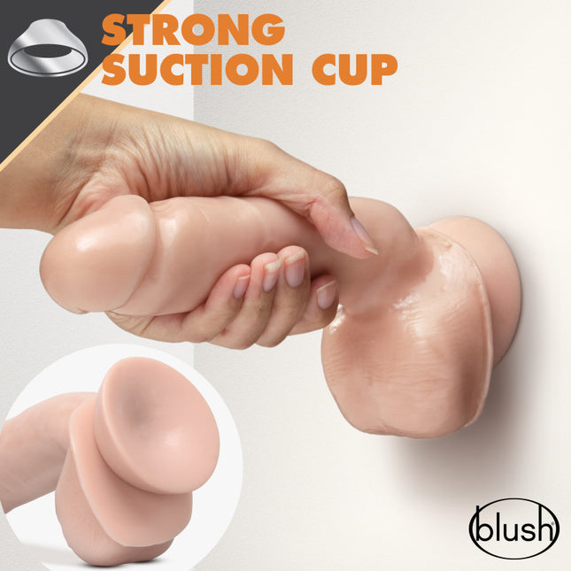 Dr. Skin Glide 8.5 Inch Self Lubricating Flesh Dildo