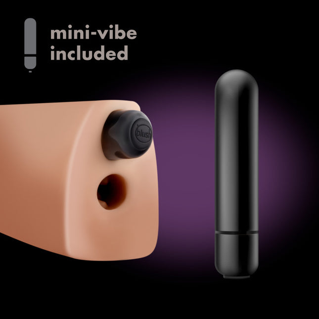 M Elite Soft and Wet - Renata Tan Vibrating Vagina Stroker