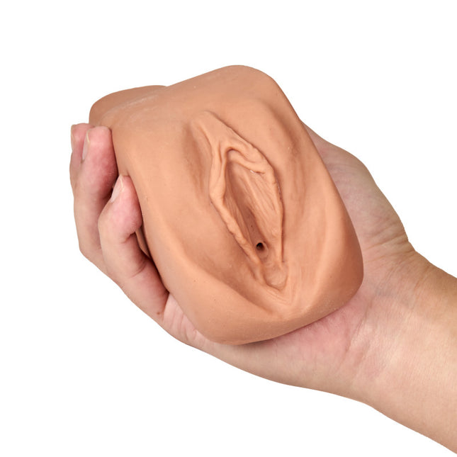 M Elite Soft and Wet - Renata Tan Vibrating Vagina Stroker