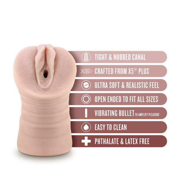 EnLust Ayumi - Flesh Vibrating Vagina Stroker