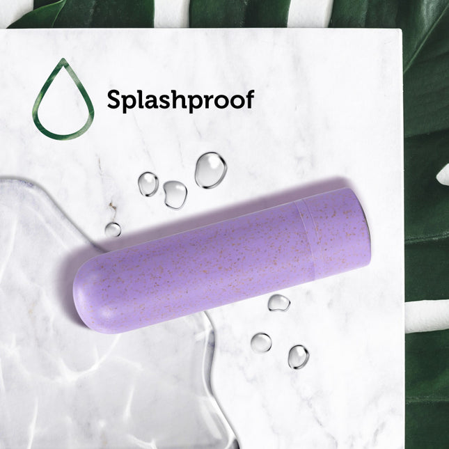 Gaia Eco Lilac Purple Rechargeable Bullet Vibrator