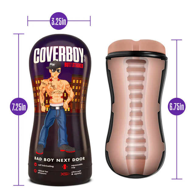 Loverboy Bad Boy Next Door - Flesh Male Ass Stroker