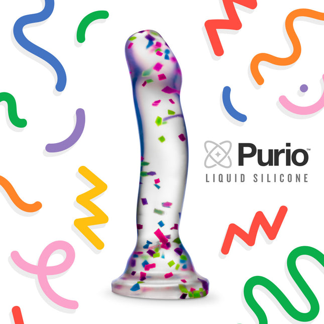 Neo Elite Glow Hanky Panky - Glow In The Dark Clear 7.5 Inch Dildo