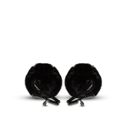 Noir Pom Adjustable Nipple Clamps - Black