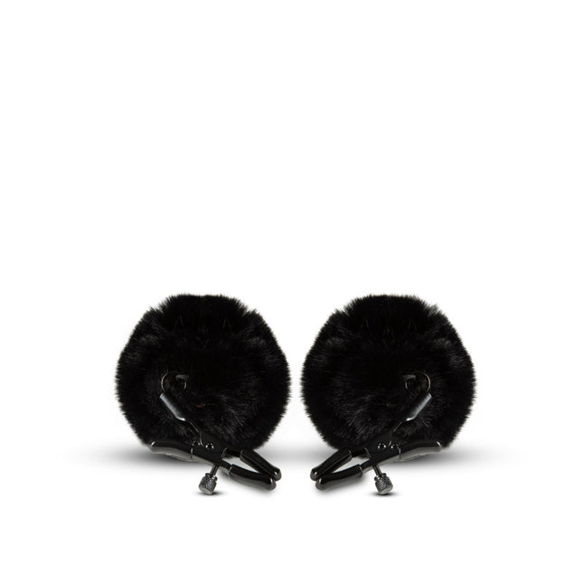 Noir Pom Adjustable Nipple Clamps - Black
