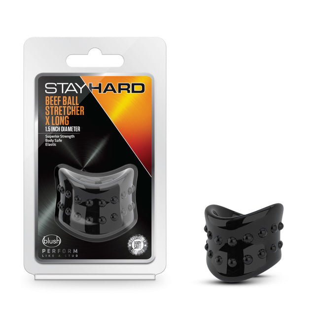 Blush - Stay Hard Beef Ball Stretcher X Long (black)