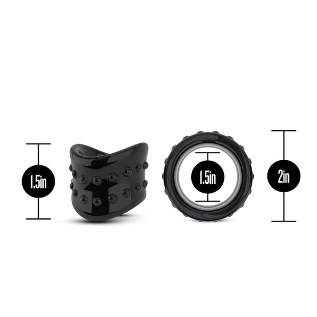 Blush - Stay Hard Beef Ball Stretcher X Long (black)