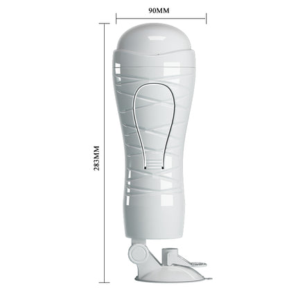 CRAZY BULL Flora Flesh Squeezable Vagina Stroker with Suction Base