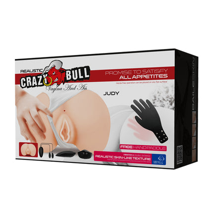 CRAZY BULL JUDY Vibrating Doggy Torso