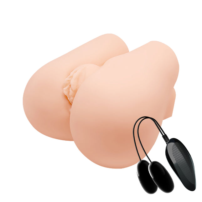 CRAZY BULL Flesh Vibrating Missionary Torso Masturbator