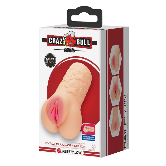 CRAZY BULL SCARLET Flesh Vagina Stroker