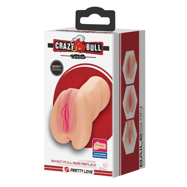 CRAZY BULL CAROLINE Flesh Vagina Stroker