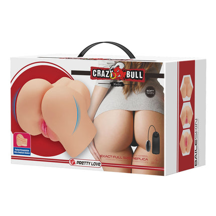 CRAZY BULL HAILEY Vibrating Doggy Torso Masturbator
