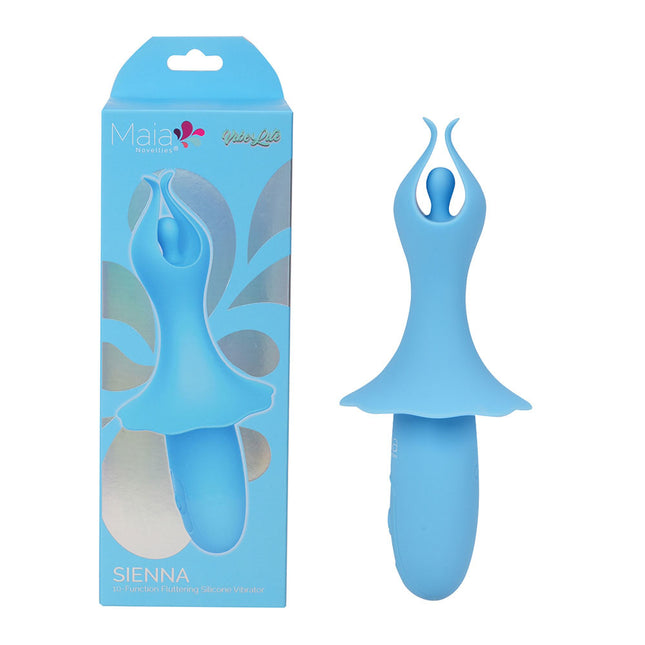 Maia SIENNA Blue 15.2cm Fluttering Bullet Vibrator