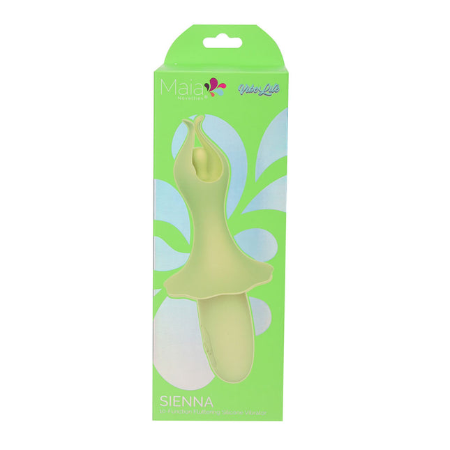 Maia SIENNA Green 15.2cm Fluttering Bullet Vibrator