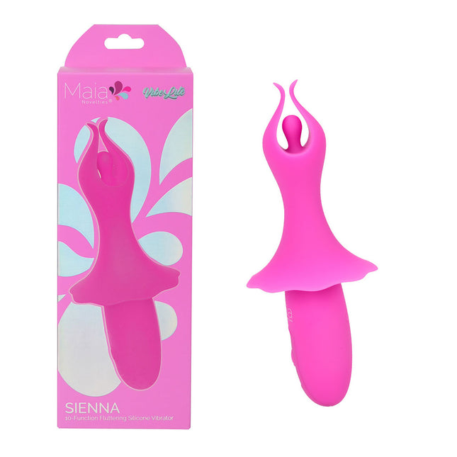 Maia SIENNA Pink 15.2cm Fluttering Bullet Vibrator
