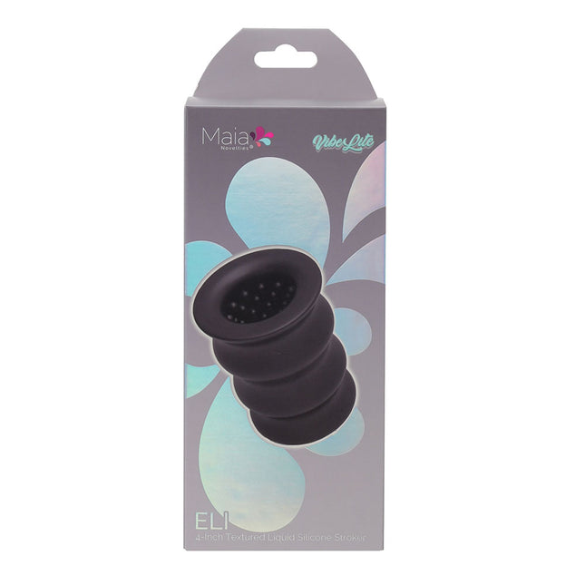 Maia ELI Black 10 cm Stroker Sleeve