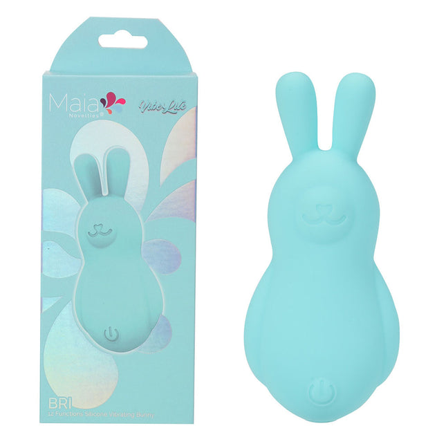 Maia BRI Teal 9cm Vibrating Bunny Bullet Vibrator