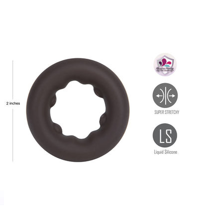 Maia GUNNER Chocolate Dark Brown Cock Ring