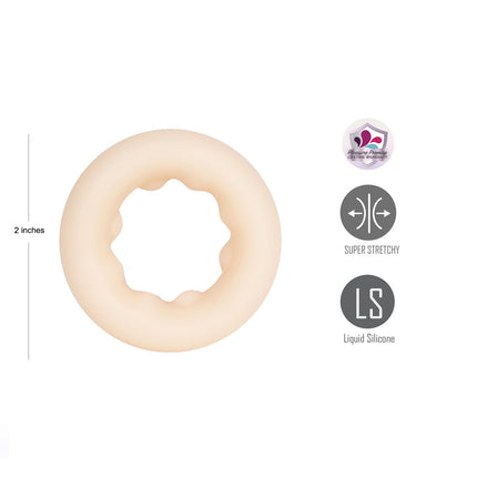 Maia GUNNER Vanilla Flesh Cock Ring